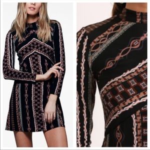 Free People fit and flare dress